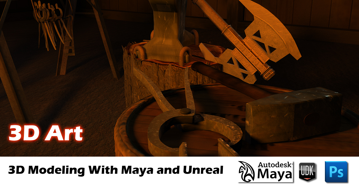 3D Art (Maya and Unreal 3)