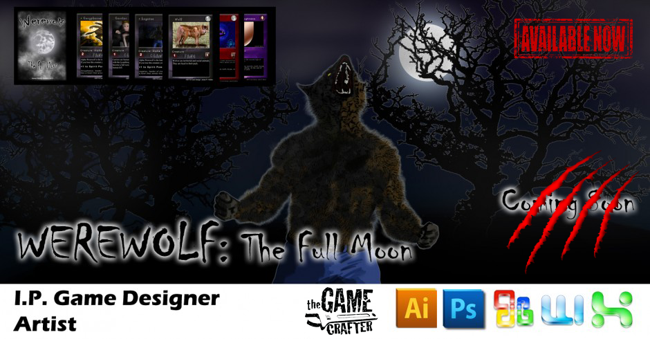 I.P. Game Designer Role: Game Designer and Artist Software: Illustrator, Photoshop, Microsoft Office Published through: the Game Crafter