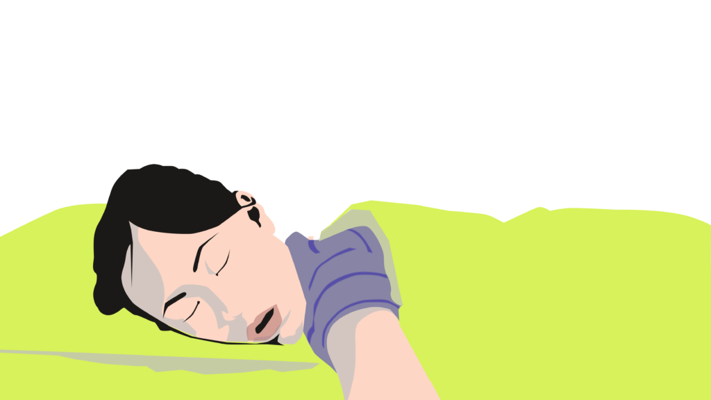 girl sleeping